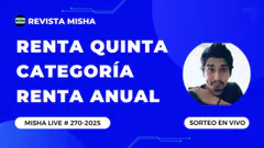 RENTA QUINTA CATEGORÍA RENTA ANUAL