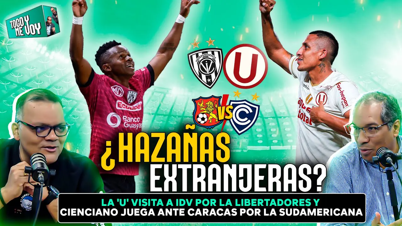 Reproducir: #ENVIVO 🔴LA "U" VA POR LA HAZAÑA EN ECUADOR | CIENCIANO QUIERE DAR EL GOLPE EN VENEZUELA #TOCOYMEVOY