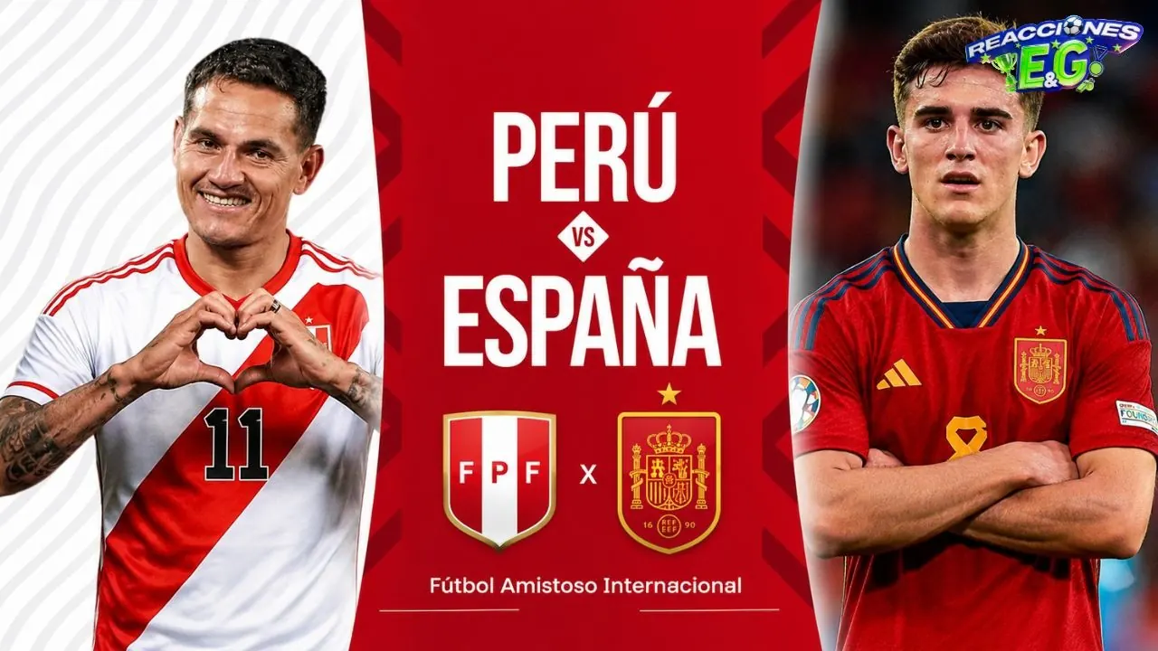 Reproducir: [REACCION] PERU VS ESPAÑA REACCION EN VIVO | AMISTOSO INTERNACIONAL