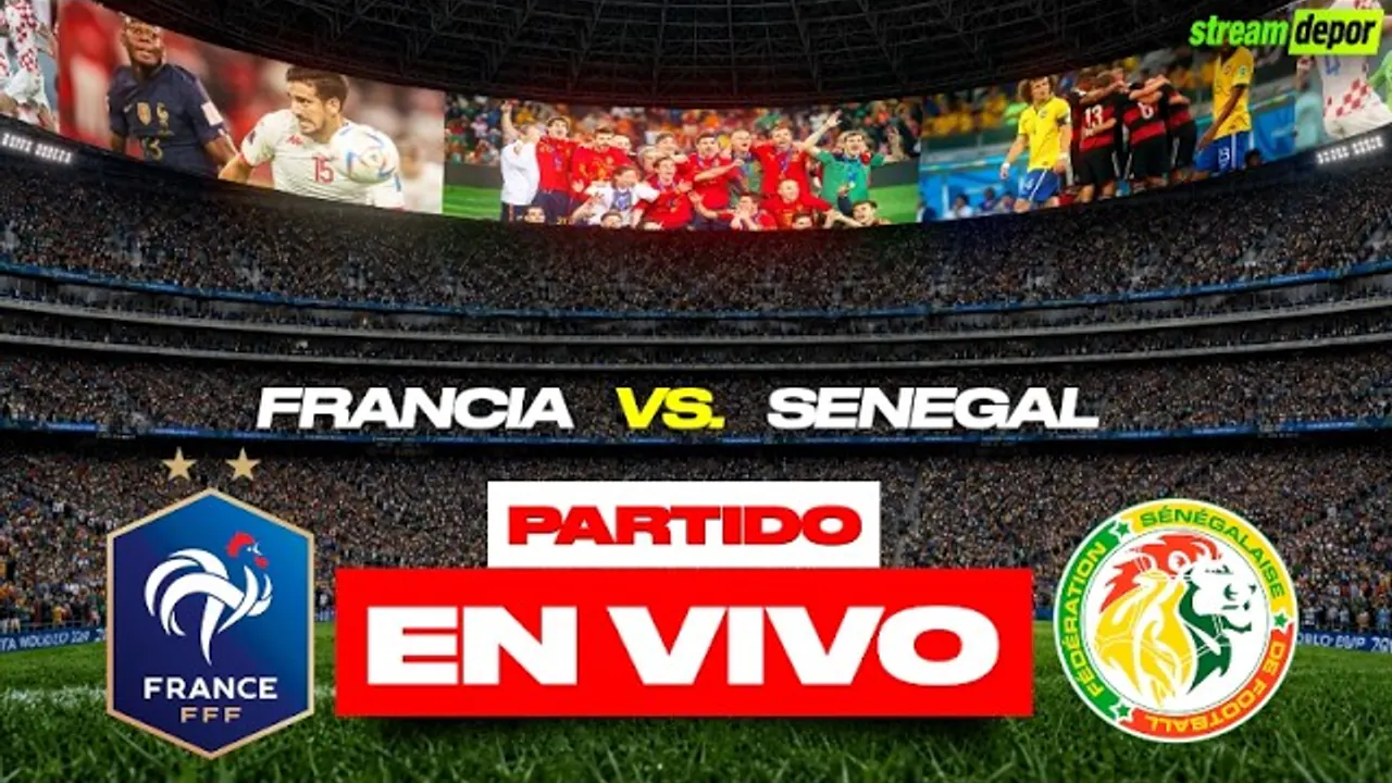 Reproducir: FRANCIA VS SENEGAL EN VIVO | MUNDIAL 2026 MINUTO A MINUTO | Stream Depor