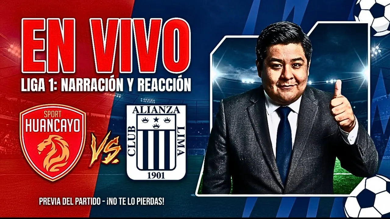 Reproducir: SPORT HUANCAYO VS ALIANZA LIMA EN VIVO Y EN DIRECTO | LA INCONTRASTABLE SE VISTIÓ DE BLANQUIAZUL