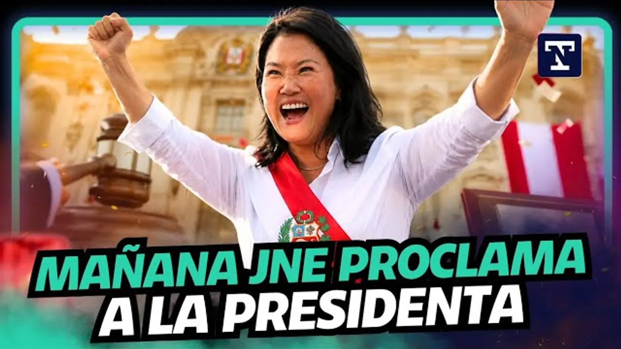 Reproducir: JNE PROCLAMARÁ LOS RESULTADOS OFICIALES | KEIKO A UN PASO DE LA PRESIDENCIA | TRIVU NOTICIAS