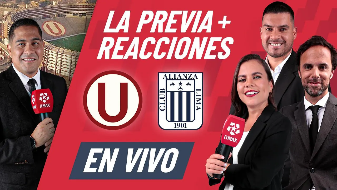 Reproducir: 🔴 Universitario vs Alianza Lima EN VIVO por la fecha 7 del Clausura 2025 |  REACCIONES