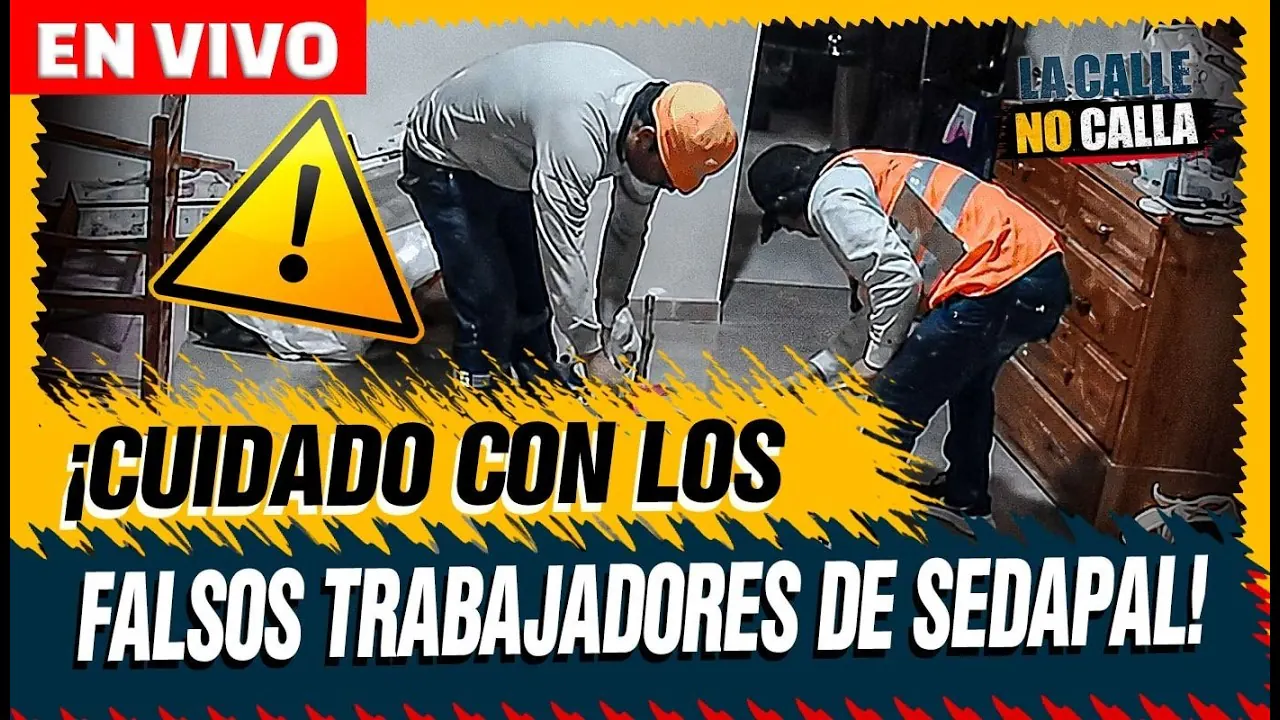 Reproducir: 🟢 CUIDADO CON LOS FALSOS TRABAJADORES DE SEDAPAL | "LA CALLE NO CALLA" POR PANAMERICANA TV
