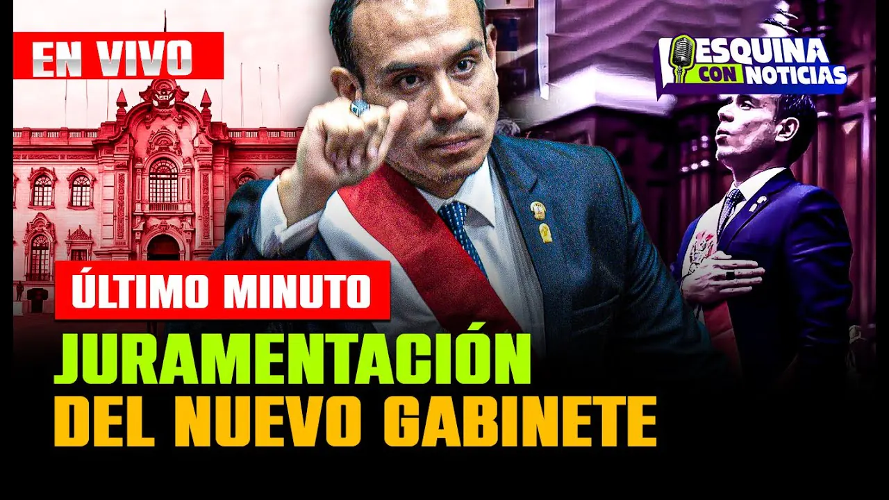 Reproducir: 🔴EN VIVO | JURAMENTACIÓN DEL NUEVO GABINETE DE JOSÉ JERÍ | #LOÚLTIMO
