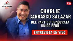 Entrevista a Charlie Carrasco de Unido Perú | "Tu decisión 2026" por TVPerú Noticias EN VIVO