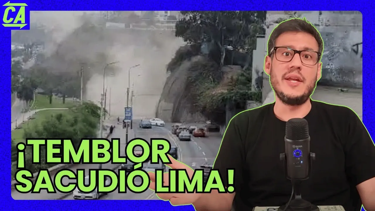 Reproducir: ¡TEMBLOR SACUDIÓ LIMA! - CONTRAATAQUE 15/06