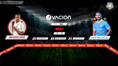 Universitario vs Sporting Cristal por RADIO OVACION #ENVIVO | LIGA 1 TE APUESTO