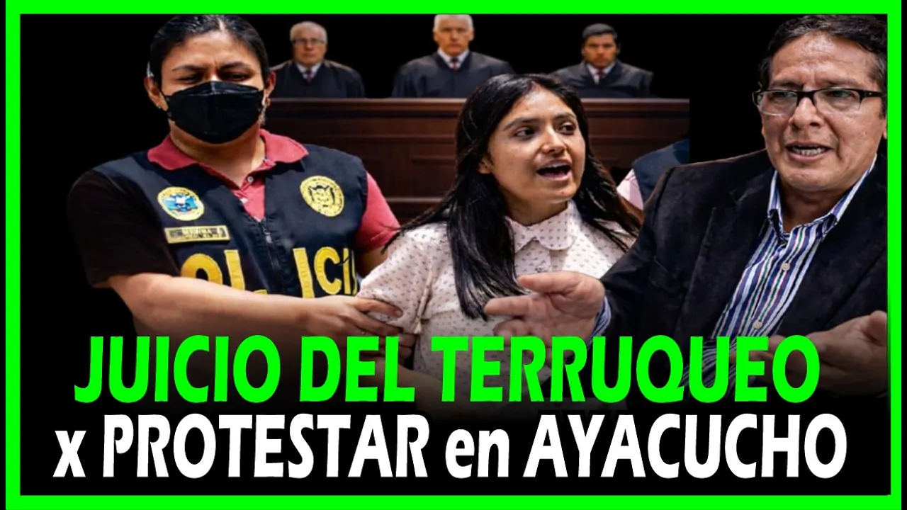 Reproducir: ALERTA! JUICIO DEL TERRUQUEO - CASO AYACUCHO : INICIO DEL JUICIO ORAL - CONFERENCIA DE PRENSA