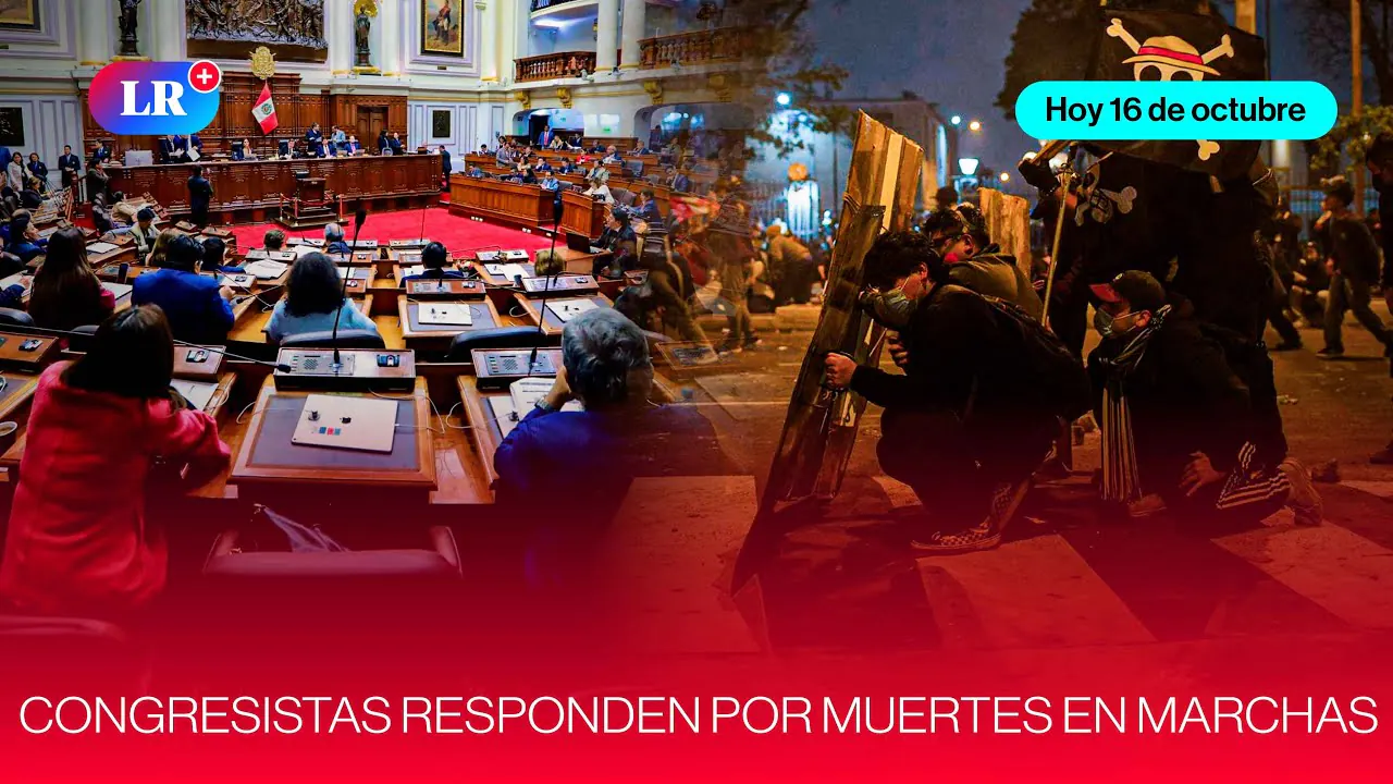 Reproducir: 🚨 Congresistas RECHAZAN muertes y heridos en protestas del 15 de octubre | #HLR