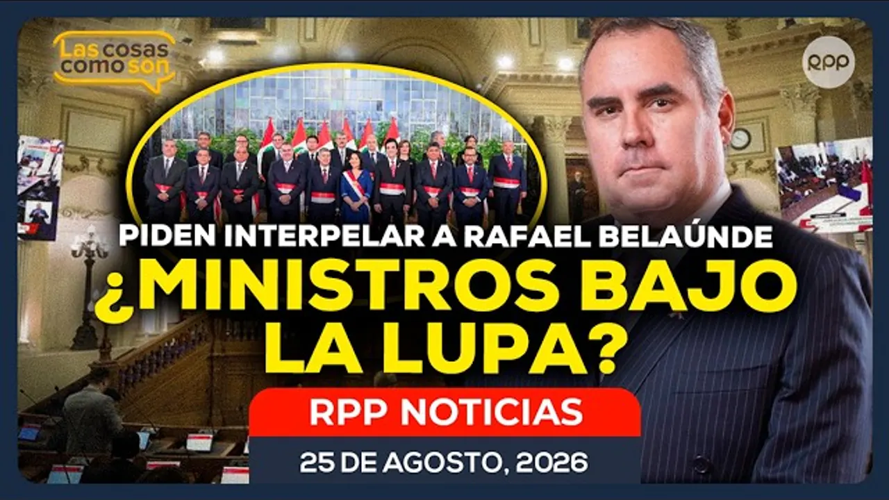 Reproducir: 🔴 ¿Ministros bajo la lupa? Piden interpelar a Rafael Belaúnde | Reorganización de Petroperú