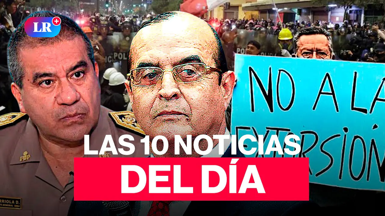 Reproducir: 🔴 ¡LAS 10 DEL DÍA! | Paro de transportes, Montesinos, cambios en PNP y más este 30 setiembre | #HLR