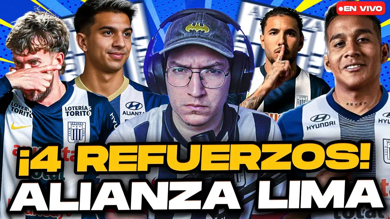Reproducir: ¡4 Refuerzos en Alianza Lima para el Clausura! ¿Y Advíncula?