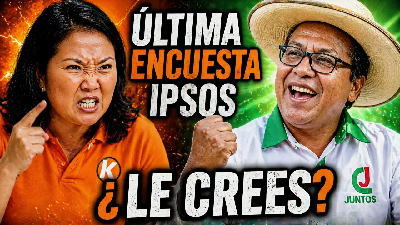 Reproducir: Encuesta: IPSOS empate entre Roberto Sánchez y Keiko ¿LE CREES? | Delia Espinoza contra Rospigliosi
