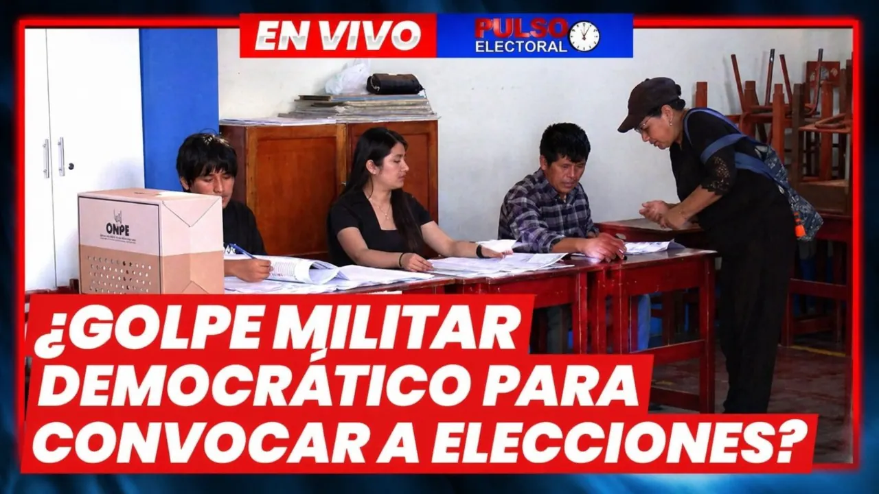 Reproducir: 🔴 EN VIVO – ¿GOLPE MILITAR PARA NUEVAS ELECCIONES? ROGER ZEVALLOS EXPLICA| PULSO ELECTORAL