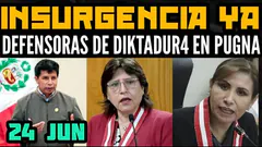 DELIA ESPINOZA VS. PATRICIA BENAVIDES / PRESIDENTE CASTILLO DENUNCIA A DINA Y MANDA MENSAJE - 24 JUN