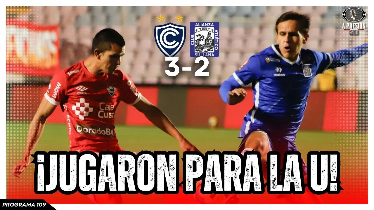 Reproducir: ¡JUGARON PARA LA U! Cienciano 3-2 Alianza Atlético