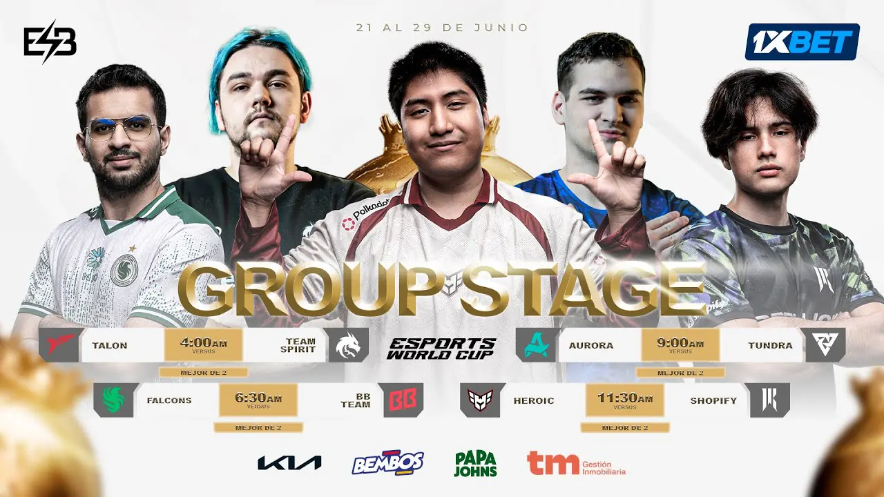 Reproducir: NAVI vs XTREME | Esports World Cup - GROUP STAGE