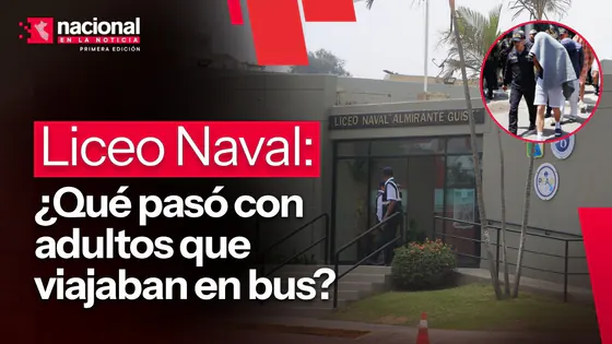 Liceo Naval ¿Qué pasó con adultos que viajaban en bus?|"Nacional en la Noticia"|EN VIVO 24/09/2026