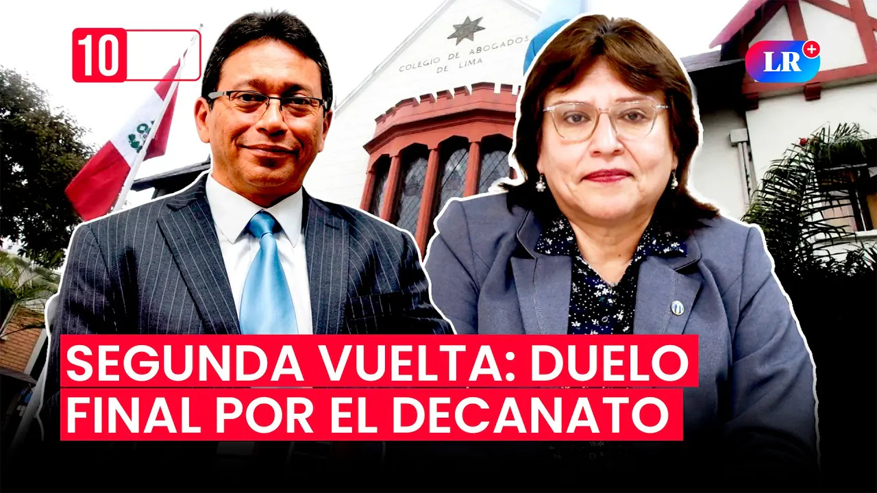 Reproducir: 🚨 EN VIVO | DELIA Espinoza vs Humberto ABANTO: SEGUNDA VUELTA por el DECANATO del CAL | #las10deldía