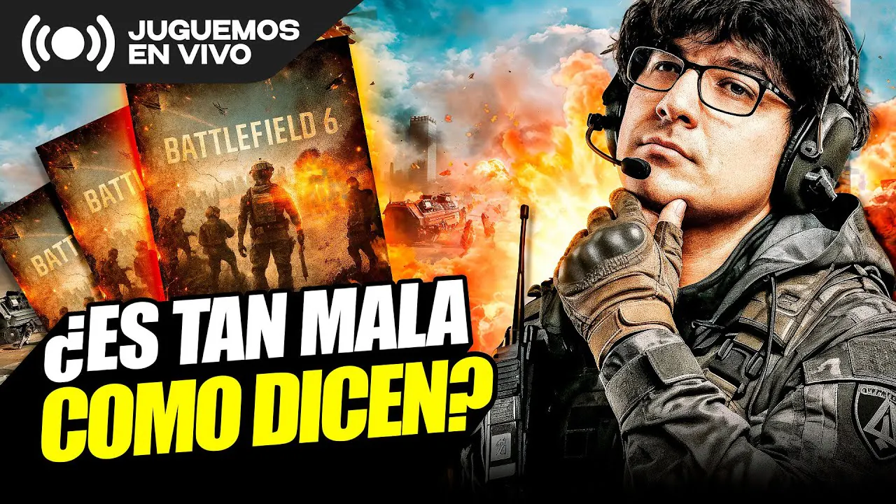 Reproducir: Gino juega la CAMPAÑA de BATTLEFIELD 6 porque ¿QUIÉN JUEGA CAMPAÑAS EN BATTLEFIELD?