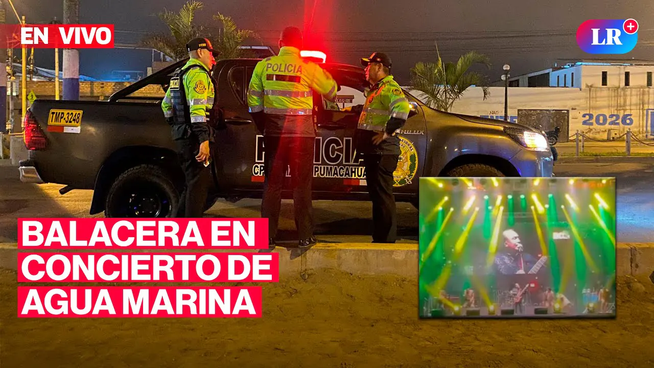 Reproducir: Balacera en concierto de Agua Marina | #EnVivoLR