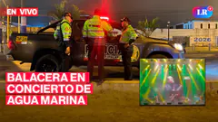 Balacera en concierto de Agua Marina | #EnVivoLR