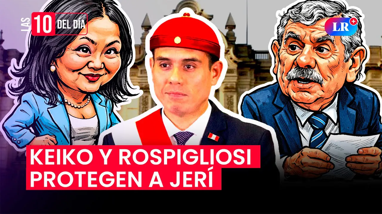 Reproducir: 🚨¡BLINDADO! JOSÉ JERÍ se aferra a FUERZA POPULAR para salvarse | #las10deldía