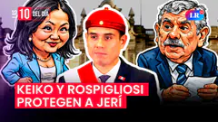 ¡BLINDADO! JOSÉ JERÍ se aferra a FUERZA POPULAR para salvarse | #las10deldía