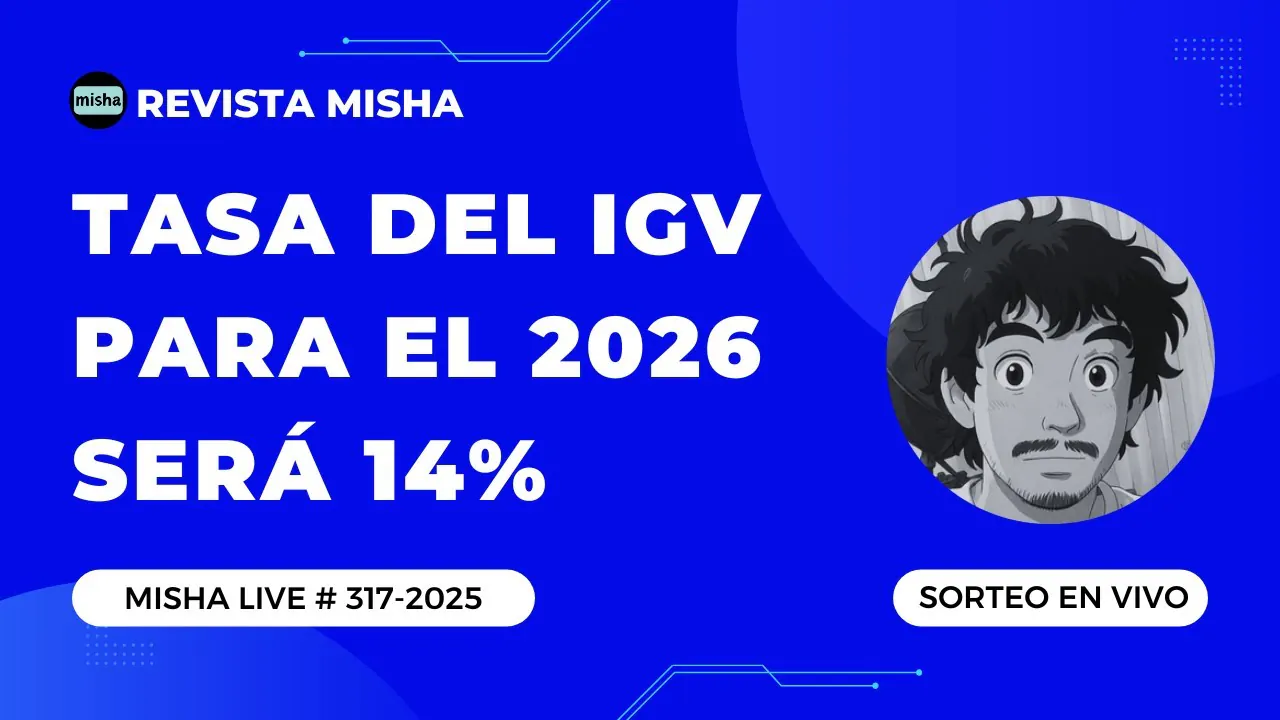 Reproducir: TASA DEL IGV PARA EL 2026 SERÁ 14%