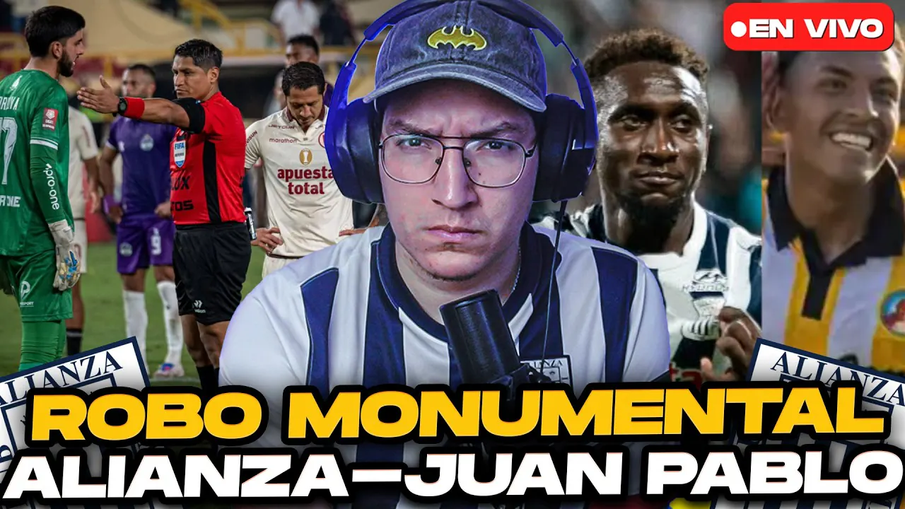 Reproducir: ¡ROBO MONUMENTAL! LA U LE ROBA A COMERCIANTES UNIDOS | ALIANZA LIMA VS JUAN PABLO