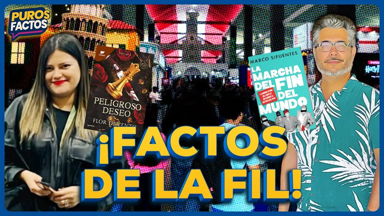 Reproducir: 📚 SOLTAMOS FACTOS DE LA FIL JUNTO A MARCOS SIFUENTES Y FLOR DI VENTO #PUROSFACTOS