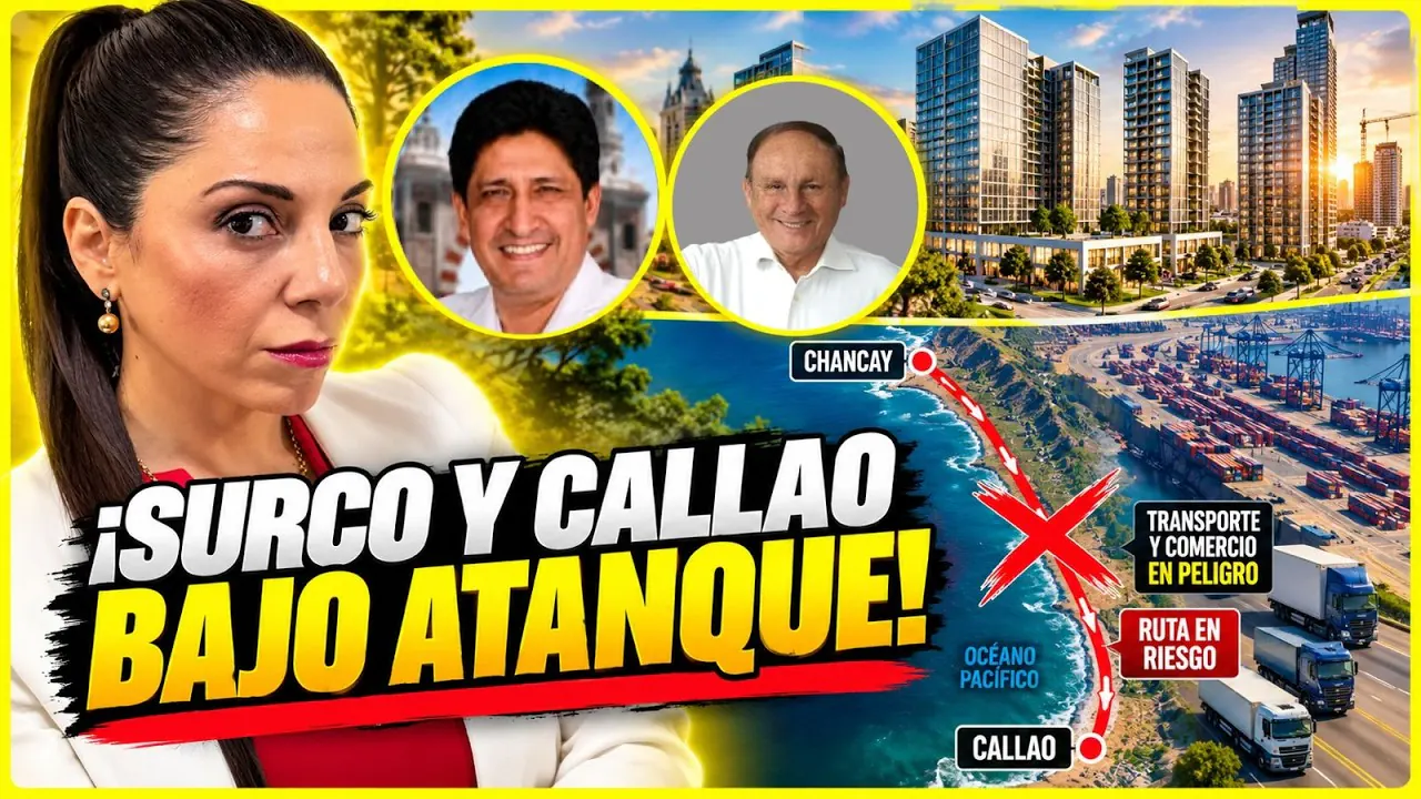 Reproducir: SURCO EN RIESGO Y CALLAO EN LA ENCRUCIJADA: LOBBIES, CAOS VIAL Y CRIMEN ORGANIZADO | BARCO POLÍTICO⛵