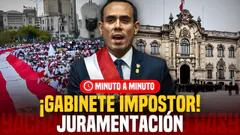 JURAMENTAN MINISTROS del IMPOSTOR JOSÉ JERÍ | En vivo - 14 OCT