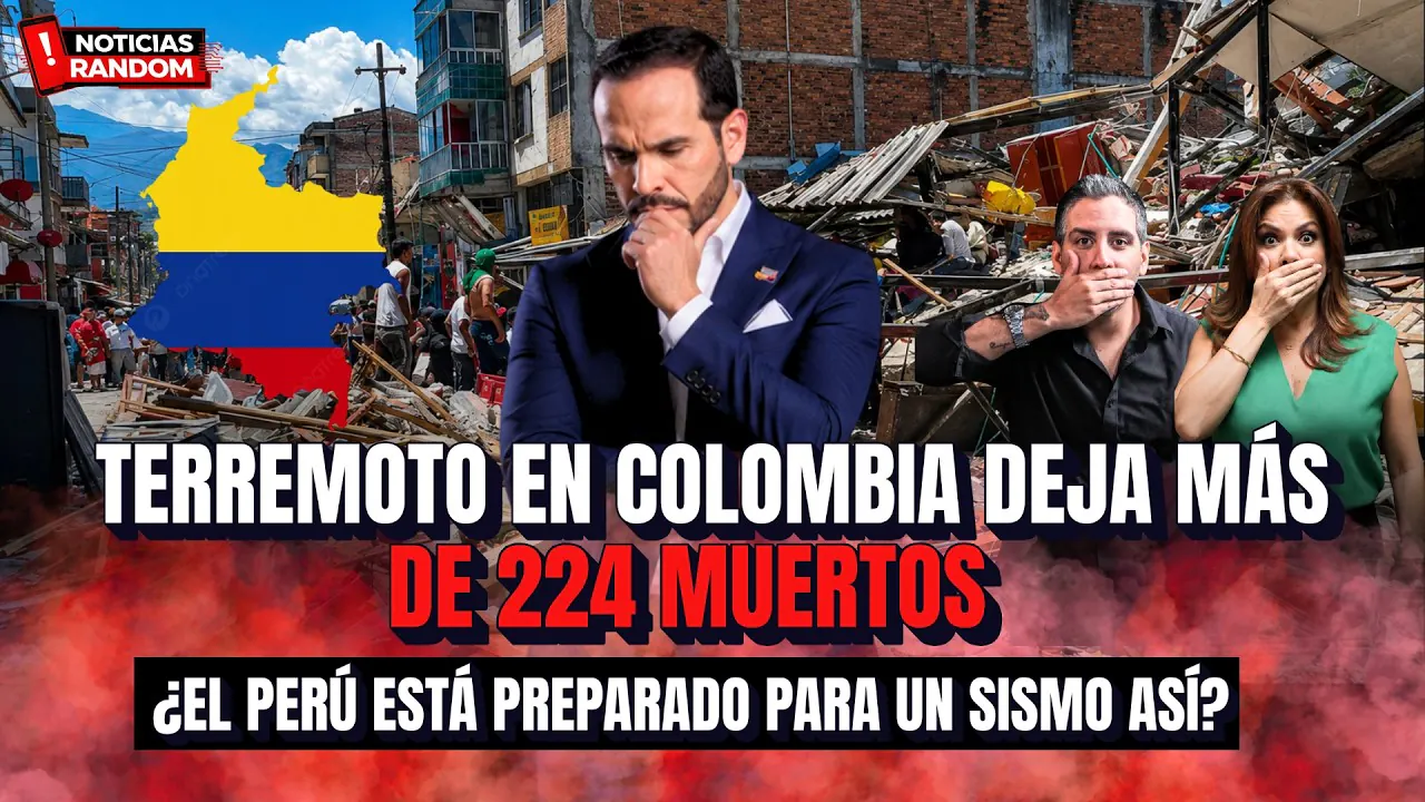 Reproducir: Terremoto en Colombia deja más de 180 muertos | ¿Estámos preparados para un sismo? | NOTICIAS RANDOM