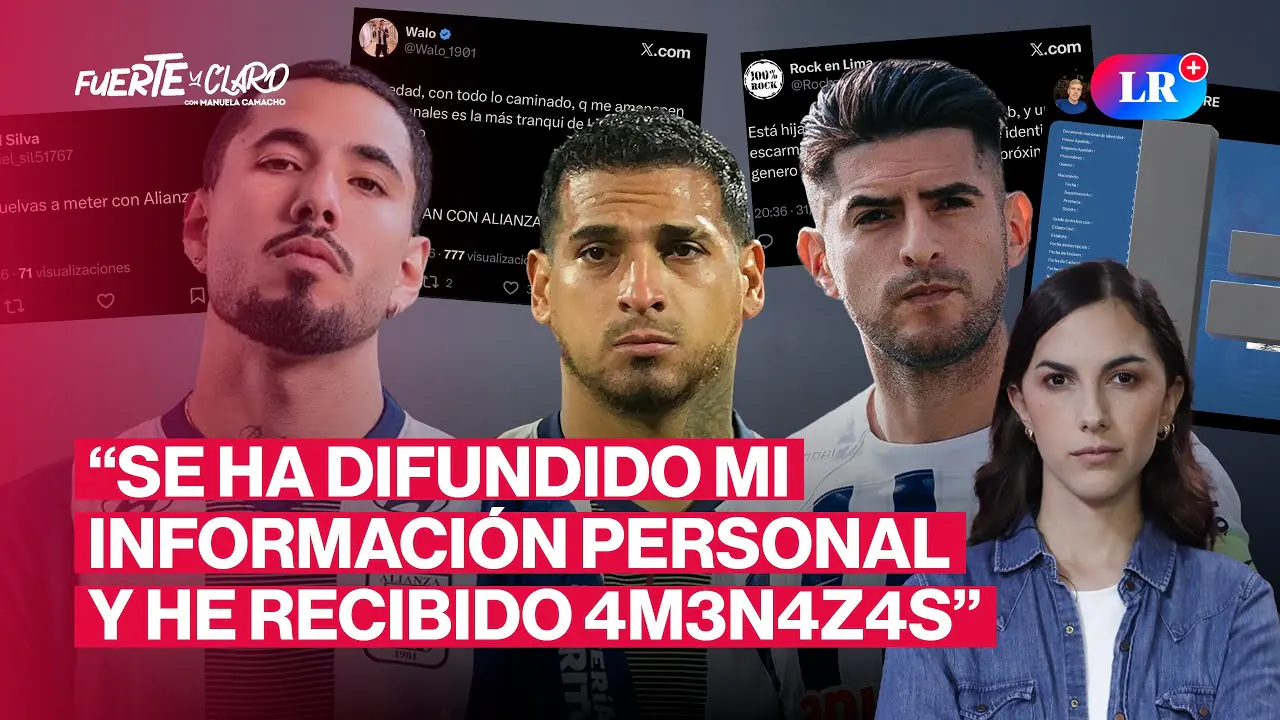 Reproducir: DENUNCIA CONTRA JUGADORES DE ALIANZA LIMA: PERIODISTA DENUNCIA HOSTIGAMIENTO | FUERTE Y CLARO