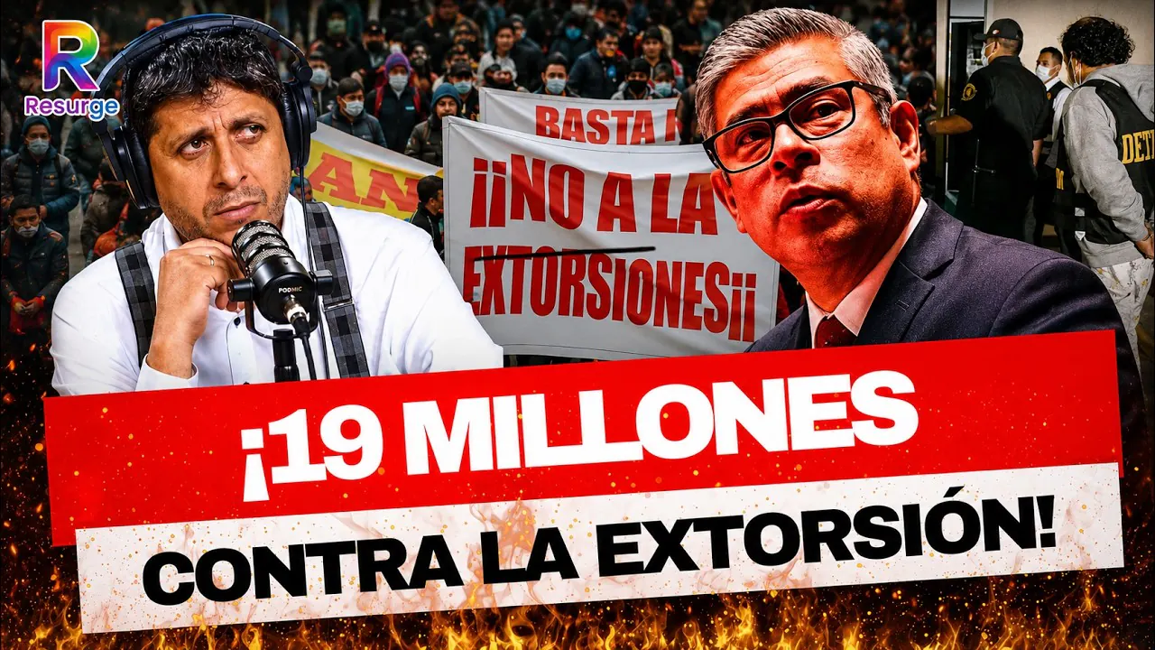 Reproducir: 🔥GALARRETA LE PUSO PRECIO A LA EXTORSIÓN: 19 MILLONES DE SOLES 🔥