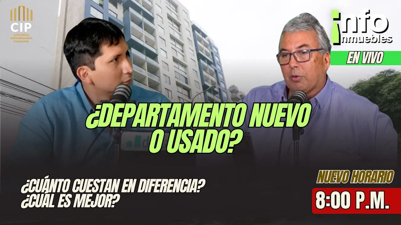 Reproducir: ¿DEPARTAMENTO NUEVO O USADO? - INFOINMUEBLES
