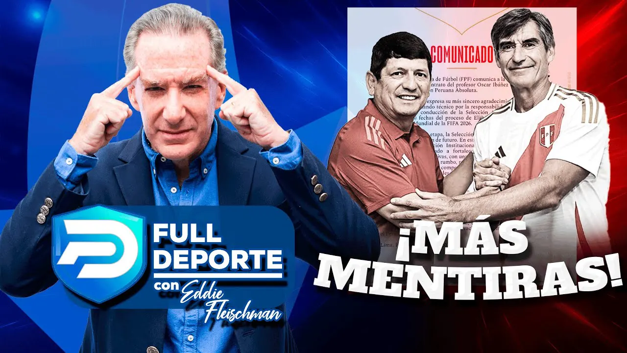 Reproducir: ¿Y LOS AMISTOSOS? LA FPF ANUNCIÓ EL FIN DEL CONTRATO DE ÓSCAR IBÁÑEZ CON LA SELECCIÓN PERUANA