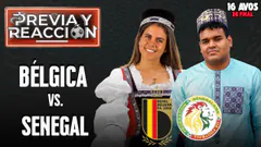 BÉLGICA VS. SENEGAL | ¡VIVE LA FIESTA DEL FÚTBOL POR A PRESIÓN!