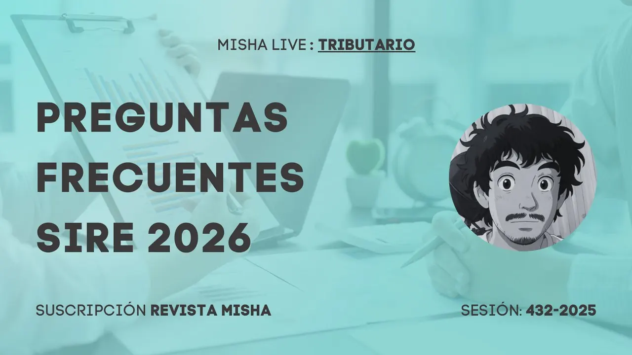 Reproducir: PREGUNTAS FRECUENTES SIRE SUNAT 2026