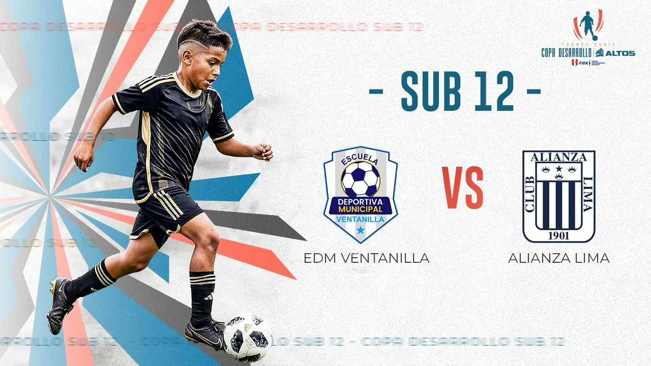 Reproducir: 🔴EN VIVO | EDM VENTANILLA  VS ALIANZA LIMA | COPA DESARROLLO SUB 12| FECHA 5