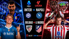 [REACCION] BILBAO VS ATLÉTICO MADRID | INTER VS NAPOLI REACCIÓN EN VIVO | LA LIGA Y SERIE A 26/27