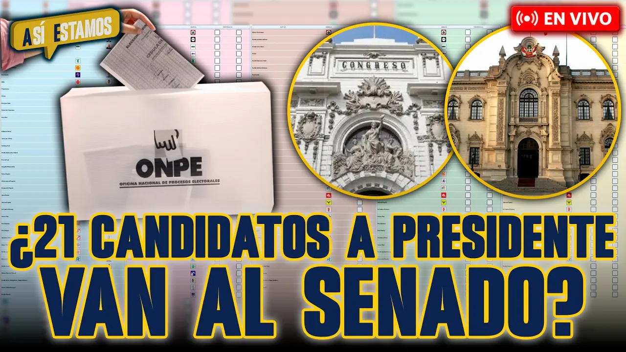 Reproducir: 🚨#ENVIVO | ¡QUEDAN 2 DÍAS PARA LAS ELECCIONES! | ¿CANDIDATOS A PRESIDENTE VAN AL SENADO? #ASÍESTAMOS
