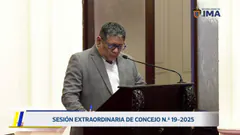 Sesión Extraordinaria de Concejo n.º 19-2025 | 7 de agosto.