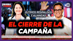 EN VIVO KEIKO FUJIMORI Y ROBERTO SÁNCHEZ cierran campaña en busca de los últimos votos | RPP