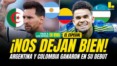 PASE A LAS REDES | EL ESPECIAL : ARGENTINA Y COLOMBIA GANARON EN SU DEBUT EN LA CITA MUNDIALISTA