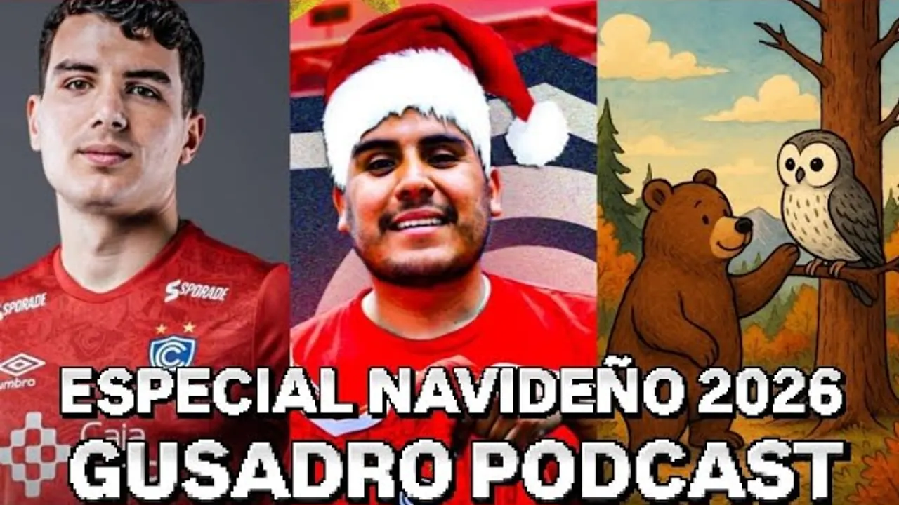 Reproducir: GUSADRO PODCAST: ESPECIAL NAVIDEÑO ¿QUIENES LLEGAN A CIENCIANO? ¿SORTEO REDCARD? (HOY 8:00 PM)