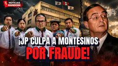 El colmo: JP culpa a Montesinos de haber participado del supuesto fraude electoral - NOTICIAS RANDOM