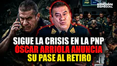 #EnVivo Óscar Arriola anuncia su salida de la PNP en medio de la crisis de inseguridad